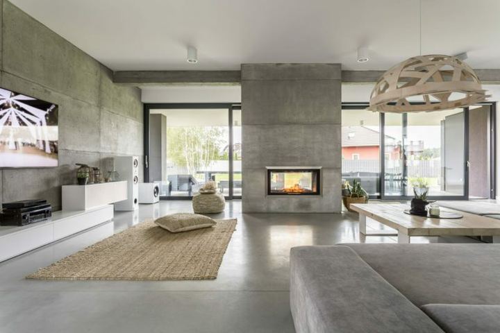 Complete interior remodeling